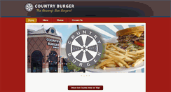 Desktop Screenshot of countryburgertx.com